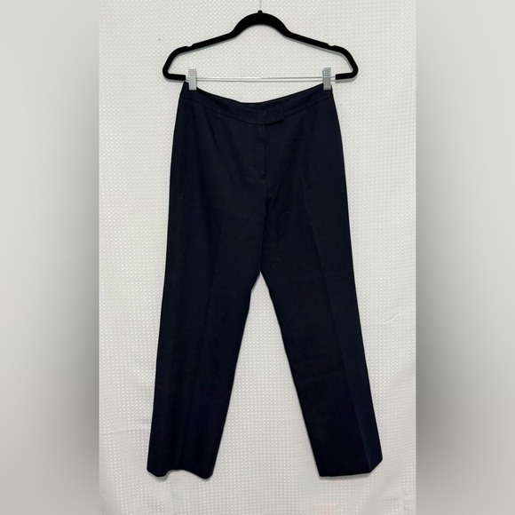 Evan Picone Petite Navy Dress Pants Suit Trousers Women’s 4P Career Workwear - Picture 3 of 5